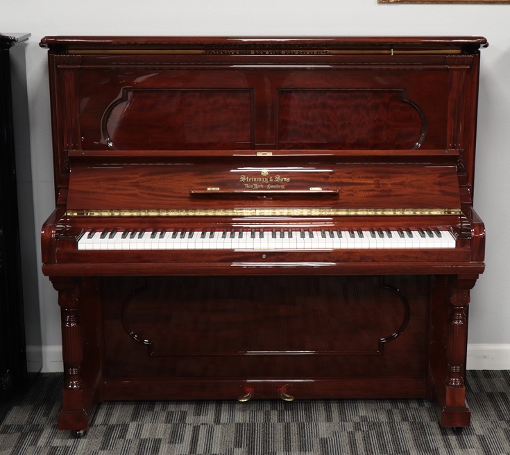 Steinway F 54in Upright Piano