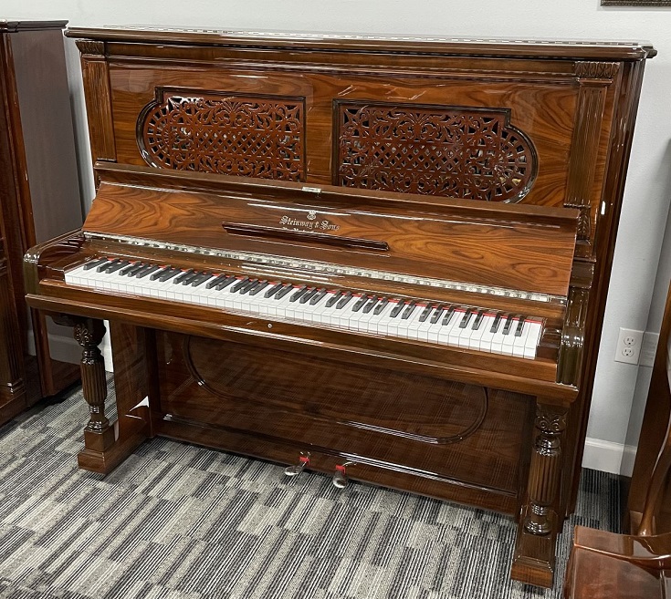 Steinway F 54in Upright Piano